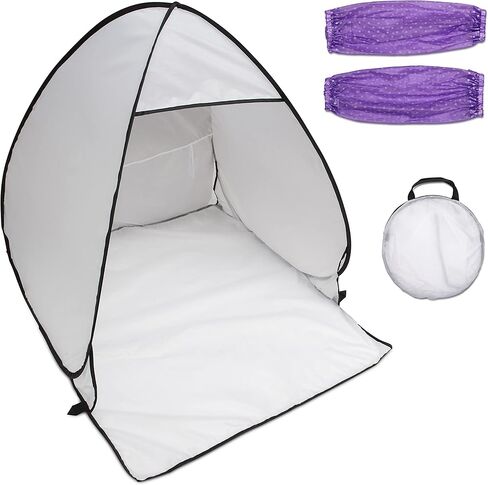 خيمة رش كبيرة ذات فتحة تهوية - رائعة للتلطيخ أو الرش أو المشروعات الأخرى - حدود فوق البخاخ - قابلة للطي - كاملة مع أكمام للذراع in Kuwait