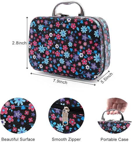 صندوق طقم خياطة محمول من 140 قطعة، مجموعة عدة خياطة فاخرة للبالغين وطلاب الجامعات والمبتدئين والطوارئ وإكسسوارات لوازم الحرف اليدوية والحياكة مع صندوق تخزين in Kuwait