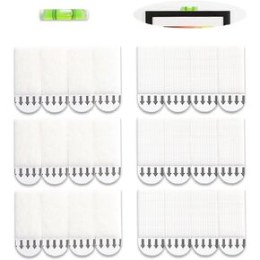 48 Pairs(96strips) Small Picture Hanging Strips Heavy Duty, Picture mounting Strips,Removable Hook and Loop Tape, Picture Hanger Damage Free,Perfect for Wall Art Hanging Frames
