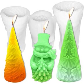 2PCS Rose Mold Silicone,Flower Molds Candle Molds for Candle Making,Fondant Flower Molds for Baking,Silicone Soap Molds and Wax Molds for Candles for DIY Handmade Peony Flower