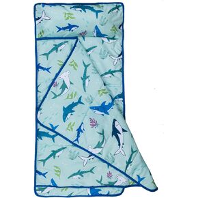 Wildkin Day2Day Kids Nap Mat for Boys & Girls, Measures 46 x 21 x 1 Inches Nap Mat for Kids, Ideal for Daycare & Preschool, Nap Mats Perfect for Sleepovers & Travels (Firefighters)