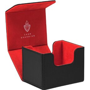 Card Guardian - Premium Deck Box (Teal) for 100+ Cards for Trading Card Games Compatible with Magic the gathering (MTG), Commander Deck, Yugioh Deck Box, Pokemon TCG, Sports Card Storage Boxes