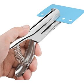 MROCO Hole Punch 1/4" Hole Puncher Single Hole Punch 1 Hole Punch, Handheld Single Hole Puncher for Crafts and Paper, Heavy Duty Paper Punch One Hole Puncher Single for Paper Cards Plastic Cardboard