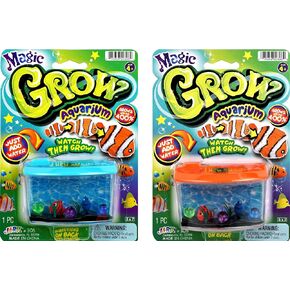 JA-RU Magic Grow-Aquarium Growing-Fish Toy Set (1 Pack) Water Expanding Toys | Water Growing Animals Deep Sea Creatures Toys | Best Gift Idea Birthday Boy and Girl | Party Favor-Kid Toy. 306-1A in Kuwait