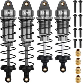 4Pcs RC Shocks Set 1:10 Scale 85mm Front Shocks & 95mm Rear Shocks in Kuwait