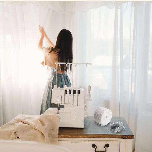 شريط طيات ستارة Mecozone، شريط طيات ستائر بطول 11 ياردة، شريط رأس الستارة، شريط طيات الستائر، شريط ثني للستائر ذاتية الثني، أبيض in Kuwait