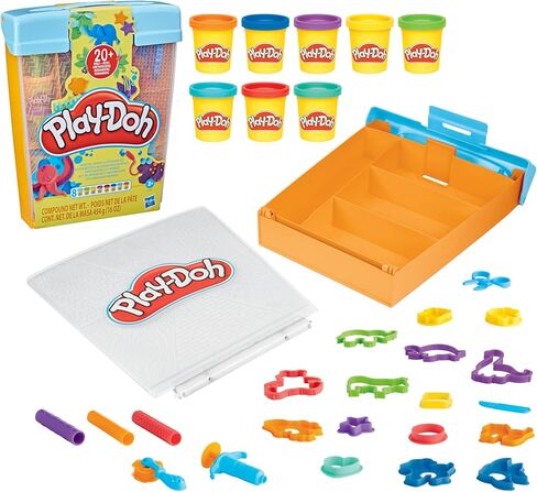 Play-Doh Imagine Animals Storage Set, 22 Accessories, Arts and Craft Activities for Kids 3 Years & Up, Animal Toys in Saudi Arabia