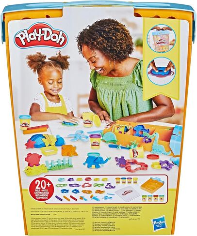 Play-Doh Imagine Animals Storage Set, 22 Accessories, Arts and Craft Activities for Kids 3 Years & Up, Animal Toys in Saudi Arabia