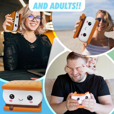 لعبة إسفنجية معطرة بطيئة الارتفاع من سيرينيلايت - ألعاب لطيفة ومحبوبة للضغط وتخفيف التوتر - قطعة واحدة (المزيد) in Kuwait