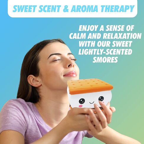 لعبة إسفنجية معطرة بطيئة الارتفاع من سيرينيلايت - ألعاب لطيفة ومحبوبة للضغط وتخفيف التوتر - قطعة واحدة (المزيد) in Kuwait