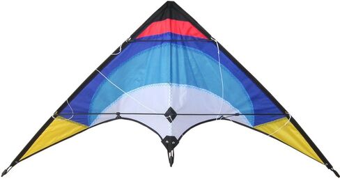 HENGDA KITE New 48 بوصة طائرة ورقية رياضية خارجية ممتعة طائرة ورقية رياضية بخط مزدوج - تتضمن خط طائرة ورقية وحقيبة in Kuwait