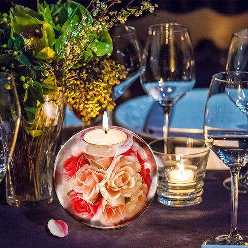 قوالب حامل شموع صغيرة من الراتنج، حامل شموع كروي كبير من الراتنج، 4 انش و3.2 انش، قالب راتنج دائري من السيليكون، عبوة من قطعتين in Kuwait