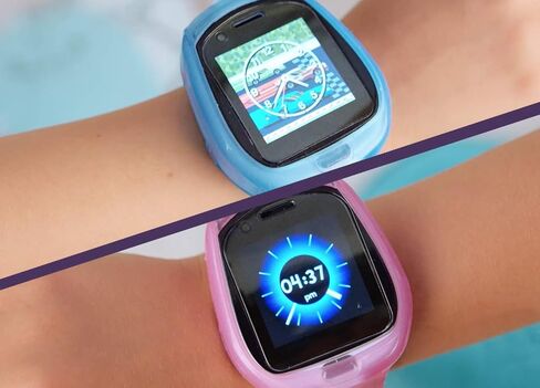 ساعة ليتل تايكس توبي روبوت الذكية - باللون الأزرق بأذرع وأرجل متحركة، وتعبيرات ممتعة، وتأثيرات صوتية، وألعاب اللعب، وتتبع اللياقة البدنية والخطوات، وكاميرات مدمجة للصور والفيديو 512 ميجابايت | الأطفال بعمر 4 سنوات فما فوق in Kuwait