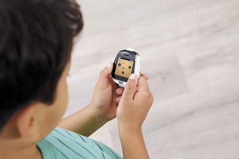 ساعة ليتل تايكس توبي روبوت الذكية - باللون الأزرق بأذرع وأرجل متحركة، وتعبيرات ممتعة، وتأثيرات صوتية، وألعاب اللعب، وتتبع اللياقة البدنية والخطوات، وكاميرات مدمجة للصور والفيديو 512 ميجابايت | الأطفال بعمر 4 سنوات فما فوق in Kuwait