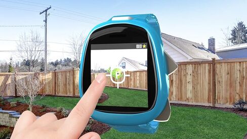 ساعة ليتل تايكس توبي روبوت الذكية - باللون الأزرق بأذرع وأرجل متحركة، وتعبيرات ممتعة، وتأثيرات صوتية، وألعاب اللعب، وتتبع اللياقة البدنية والخطوات، وكاميرات مدمجة للصور والفيديو 512 ميجابايت | الأطفال بعمر 4 سنوات فما فوق in Kuwait