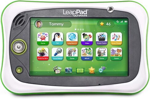 LeapFrog LeapPad Ultimate Ready للكمبيوتر اللوحي المدرسي، (تغليف خالٍ من الإحباط)، أخضر in Kuwait