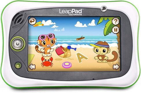 LeapFrog LeapPad Ultimate Ready للكمبيوتر اللوحي المدرسي، (تغليف خالٍ من الإحباط)، أخضر in Kuwait