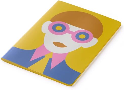 Olimpia Zagnoli Green Midsized Sewn Lined Notebook in Saudi Arabia