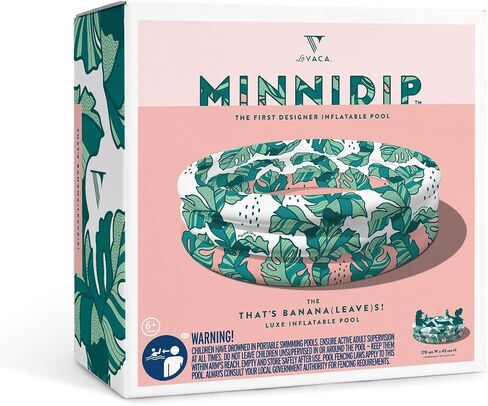 Minnidip Pool: That's Banana Leaves in Saudi Arabia