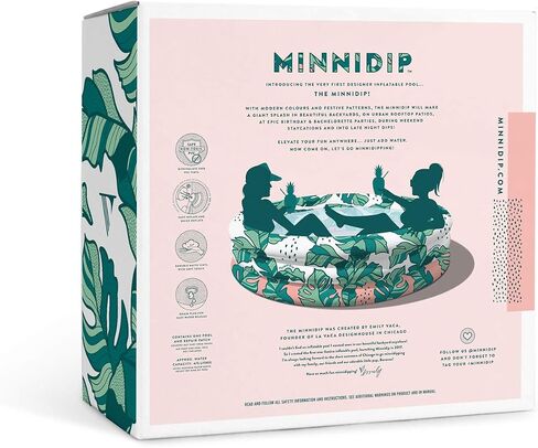 Minnidip Pool: That's Banana Leaves in Saudi Arabia