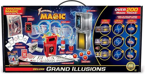 Fantasma Deluxe Grand Illusions Magic Set with 200+ Tricks to Learn (78EUD) – Great Value Magic Kit for Boys & Girls 7 Years and Older. in Kuwait