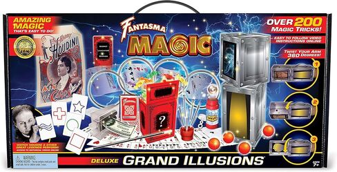 Fantasma Deluxe Grand Illusions Magic Set with 200+ Tricks to Learn (78EUD) – Great Value Magic Kit for Boys & Girls 7 Years and Older. in Kuwait