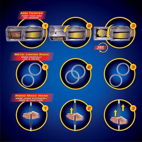 Fantasma Deluxe Grand Illusions Magic Set with 200+ Tricks to Learn (78EUD) – Great Value Magic Kit for Boys & Girls 7 Years and Older. in Kuwait