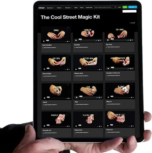 Magician Kit Magic Tricks for Teens & Adults - Street Magic Performed by Real Magicians in Saudi Arabia
