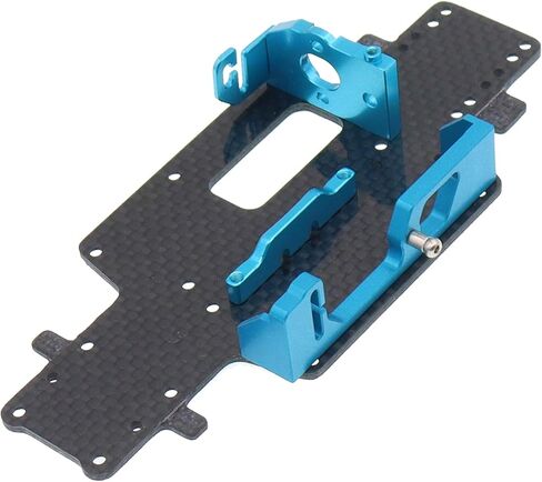Treehobby Carbon Fibre Base Plate RC Car Chassis Armor Kit with Battery Mount and Motor Mount Compatible with WLtoys 1/28 284131 K979 K989 K999 RC Car Upgrades Parts (Red) in Kuwait
