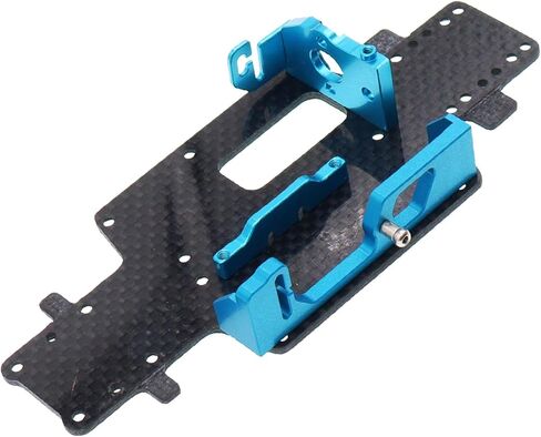 Treehobby Carbon Fibre Base Plate RC Car Chassis Armor Kit with Battery Mount and Motor Mount Compatible with WLtoys 1/28 284131 K979 K989 K999 RC Car Upgrades Parts (Red) in Kuwait