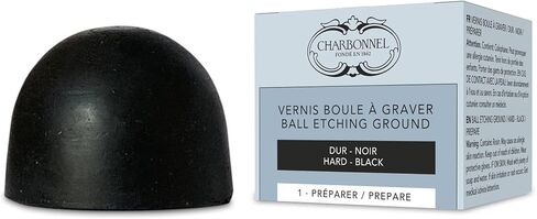 Charbonnel Professional Etching Additive, Soft Black Ground Solid in Saudi Arabia