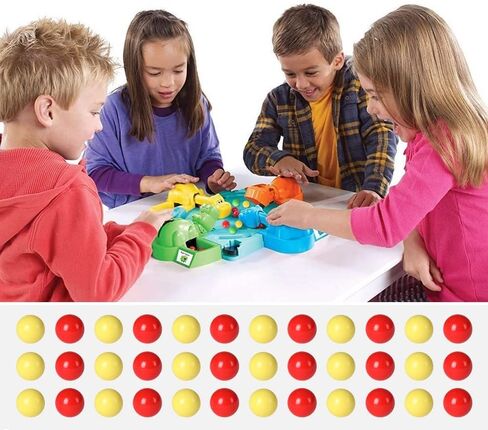 Laviesto Game Replacement Balls for Chinese Checker,50 pcs Solid Color Replacement Marbles Balls for Chinese Checkers, Marble Run, Marbles Game,Hungry Hungry Hippos(5/8 Inch) (2 Colors) in Kuwait