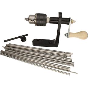 جهاز Beadsmith EZ Coiler Pro - عناصر سلكية - يتضمن قاعدة قابلة للتركيب، 2 شياكة، مفتاح تشاك، تعليمات، وحقيبة تخزين - إنشاء حلقات قفز، وخرز ملفوف، ولفائف مطرزة، ولوالب