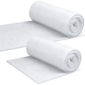 Peryiter 2 Roll Upholstery Quilt Batting Polyester Batting Multipurpose Polyester Fiberfill Stuffing for Cushion Pillows Bedspreads Interior Decoration Crafts (60 Inch X 5 Yard X 0.4 Inch)