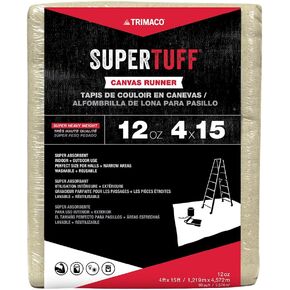 Trimaco SuperTuff 12 oz thick Premium Weight Canvas Drop Cloth, 9-feet x 12-feet in Saudi Arabia