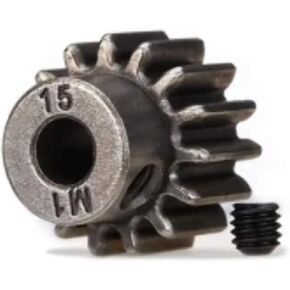 Traxxas 6487X 15-T Pinion Gear 1.0 متري يناسب عمود 5 مم (متوافق مع التروس الفولاذية) in Saudi Arabia