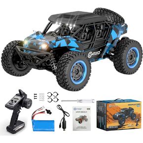سيارة سباق Contixo HC4 2.4 جيجا هرتز RC بجهاز تحكم عن بعد عالي السرعة للطرق الوعرة لجميع التضاريس 4WD UTV Buggy - مقياس 1:16 (أخضر)