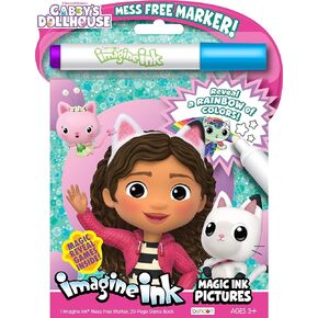 Bendon Imagine Ink Coloring Game Book, Magic Ink Pictures, Mess Free Marker (Gabby's Dollhouse) in Kuwait