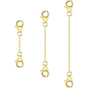 925 Sterling Silver Double Lobster Clasp Necklace Extender in Kuwait