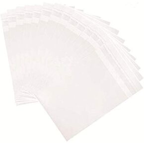 3 x 4-inch Small Crystal Self Protective Bags Clear Resealable Cello Cellophane Bags for Candy Cookies Cards (100 Pack)