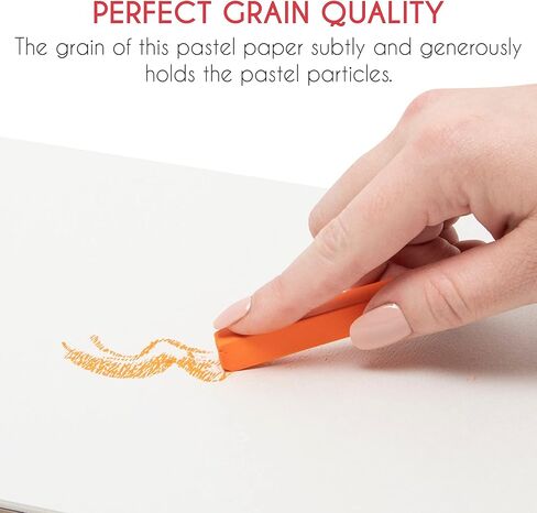 مجموعة ورق باستيل زيتي من 32 صفحة - 4 درجات من الورق السميك ذو اللون الطبيعي - 2 × 16 صفحة باستيل كراسة رسم - 9 × 12 انش - 70 باوند (180 غرام لكل متر مربع) - لوازم الرسم والرسم والفن زدناكولور in Kuwait
