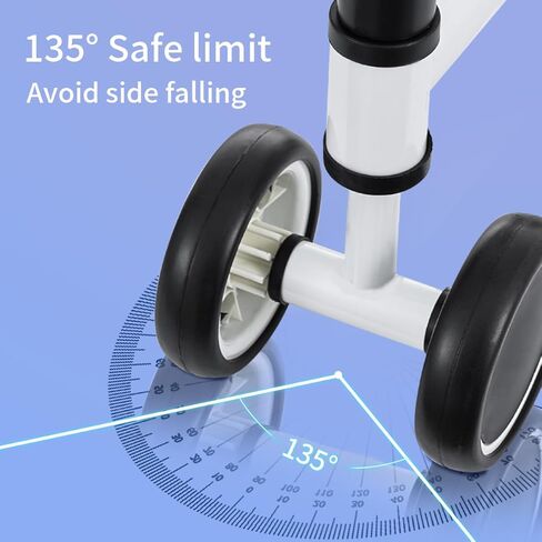 دراجة التوازن للأطفال من كريتشاو للأطفال من عمر 1-2 سنة للأولاد والبنات من عمر 12 إلى 24 شهرًا، هدية عيد الميلاد الأولى للأطفال الصغار لتدريب المشي على الدراجة لعبة ركوب آمنة in Kuwait