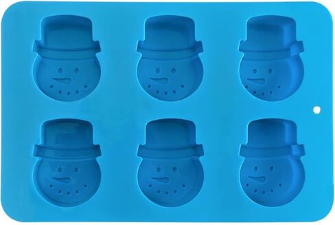 2 Pack Silicone Mold Xmas Sets, Santa Claus and Christmas Tree Shape Craft Art Silicone Soap Mold, Craft Molds DIY Handmade Soap Gifts - Soap Making Supplies by YSCEN in Kuwait