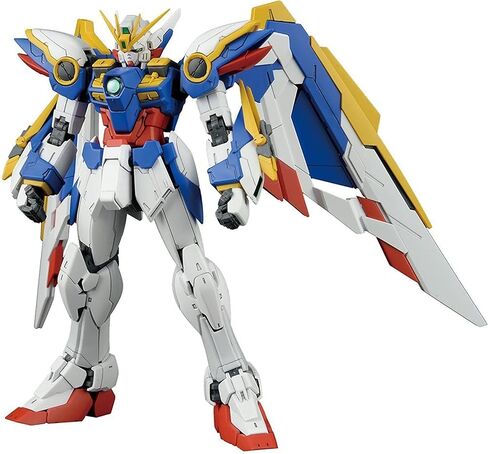 Bandai Hobby BAN203222 RG 1/144#20 Wing Gundam Ver EW Gundam Wing Action Figure, Multicolor, 8" in Saudi Arabia