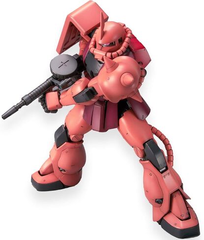 Bandai Hobby MS-06S Char's Zaku II Ver 2.0 Master Grade Action Figure, Model:BAN149834 Red in Saudi Arabia