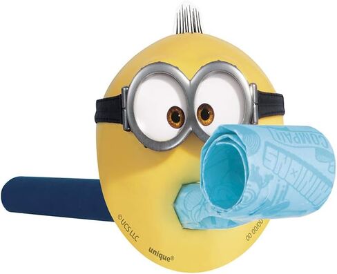 Multicolor Minions 2 Blowouts (8 Count) - Perfect for Kids' Celebrations, Birthdays, and Events in Saudi Arabia