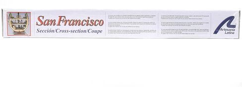 Artesanía Latina - مجموعة نماذج السفينة الخشبية - المقطع العرضي لجاليون الإسباني، سان فرانسيسكو II - موديل 20403، مقياس 1:50 - نماذج للتجميع - مستوى البدء in Kuwait