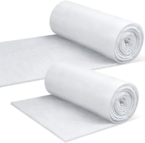 Peryiter 2 Roll Quilt Batting 24 Inch X 5 Yard X 0.4 Inch Polyester in Kuwait