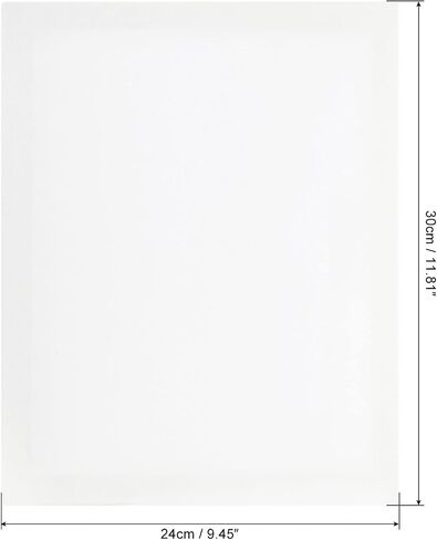 PATIKIL Paint Canvases for Painting, 3 Pack 16x24 Inch Rectangle Wood Frame Stretched Blank Art Board Panels for Acrylic, Oil, Tempera Painting, White in Kuwait