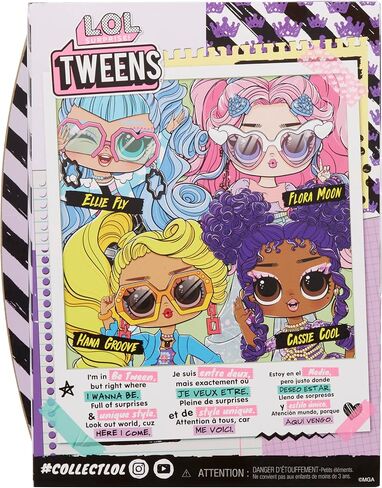LOL Surprise Tweens Fashion Doll Cassie Cool with 10+ Surprises – Great Gift for Kids Ages 4+ in Saudi Arabia